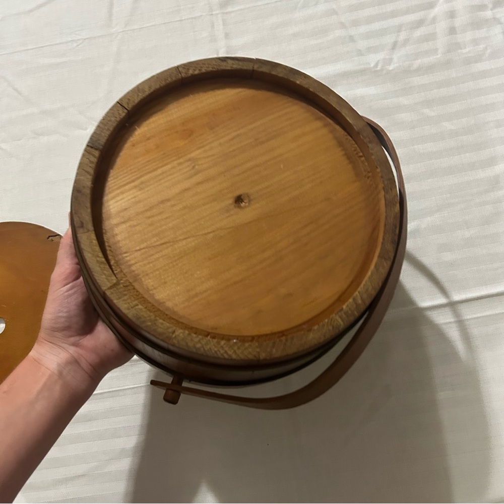 Vintage wooden sewing box - Picture 5 of 5